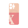 プレミアムパネル with MagSafe［ オリジナル - initial two tone - X pink ］