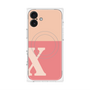 プレミアムパネル with MagSafe［ オリジナル - initial two tone - X pink ］