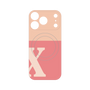 プレミアムパネル with MagSafe［ オリジナル - initial two tone - X pink ］
