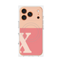 プレミアムパネル with MagSafe［ オリジナル - initial two tone - X pink ］