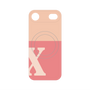 プレミアムパネル with MagSafe［ オリジナル - initial two tone - X pink ］