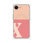 プレミアムパネル with MagSafe［ オリジナル - initial two tone - X pink ］