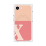 プレミアムパネル with MagSafe［ オリジナル - initial two tone - X pink ］