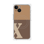 プレミアムパネル with MagSafe［ オリジナル - initial two tone - X brown ］