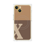 プレミアムパネル with MagSafe［ オリジナル - initial two tone - X brown ］