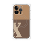 プレミアムパネル with MagSafe［ オリジナル - initial two tone - X brown ］