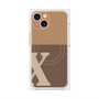 プレミアムパネル with MagSafe［ オリジナル - initial two tone - X brown ］