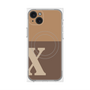 プレミアムパネル with MagSafe［ オリジナル - initial two tone - X brown ］