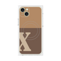 プレミアムパネル with MagSafe［ オリジナル - initial two tone - X brown ］