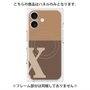 プレミアムパネル with MagSafe［ オリジナル - initial two tone - X brown ］