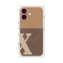 プレミアムパネル with MagSafe［ オリジナル - initial two tone - X brown ］