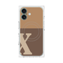 プレミアムパネル with MagSafe［ オリジナル - initial two tone - X brown ］