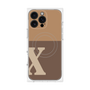 プレミアムパネル with MagSafe［ オリジナル - initial two tone - X brown ］
