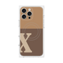 プレミアムパネル with MagSafe［ オリジナル - initial two tone - X brown ］