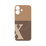 プレミアムパネル with MagSafe［ オリジナル - initial two tone - X brown ］
