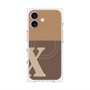 プレミアムパネル with MagSafe［ オリジナル - initial two tone - X brown ］