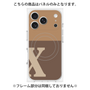プレミアムパネル with MagSafe［ オリジナル - initial two tone - X brown ］
