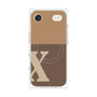 プレミアムパネル with MagSafe［ オリジナル - initial two tone - X brown ］