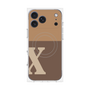 プレミアムパネル with MagSafe［ オリジナル - initial two tone - X brown ］
