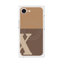 プレミアムパネル with MagSafe［ オリジナル - initial two tone - X brown ］