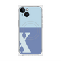 プレミアムパネル with MagSafe［ オリジナル - initial two tone - X blue ］