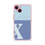 プレミアムパネル with MagSafe［ オリジナル - initial two tone - X blue ］