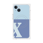 プレミアムパネル with MagSafe［ オリジナル - initial two tone - X blue ］