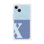 プレミアムパネル with MagSafe［ オリジナル - initial two tone - X blue ］