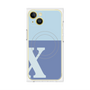 プレミアムパネル with MagSafe［ オリジナル - initial two tone - X blue ］