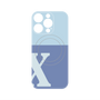 プレミアムパネル with MagSafe［ オリジナル - initial two tone - X blue ］