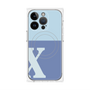 プレミアムパネル with MagSafe［ オリジナル - initial two tone - X blue ］