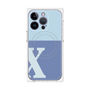 プレミアムパネル with MagSafe［ オリジナル - initial two tone - X blue ］