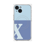 プレミアムパネル with MagSafe［ オリジナル - initial two tone - X blue ］