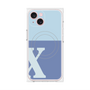 プレミアムパネル with MagSafe［ オリジナル - initial two tone - X blue ］