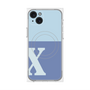 プレミアムパネル with MagSafe［ オリジナル - initial two tone - X blue ］