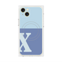 プレミアムパネル with MagSafe［ オリジナル - initial two tone - X blue ］