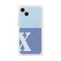 プレミアムパネル with MagSafe［ オリジナル - initial two tone - X blue ］