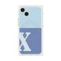 プレミアムパネル with MagSafe［ オリジナル - initial two tone - X blue ］