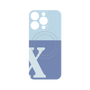 プレミアムパネル with MagSafe［ オリジナル - initial two tone - X blue ］