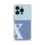プレミアムパネル with MagSafe［ オリジナル - initial two tone - X blue ］