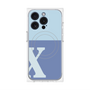 プレミアムパネル with MagSafe［ オリジナル - initial two tone - X blue ］