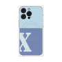 プレミアムパネル with MagSafe［ オリジナル - initial two tone - X blue ］