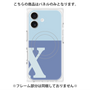 プレミアムパネル with MagSafe［ オリジナル - initial two tone - X blue ］