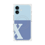 プレミアムパネル with MagSafe［ オリジナル - initial two tone - X blue ］