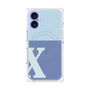 プレミアムパネル with MagSafe［ オリジナル - initial two tone - X blue ］