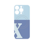 プレミアムパネル with MagSafe［ オリジナル - initial two tone - X blue ］