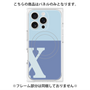 プレミアムパネル with MagSafe［ オリジナル - initial two tone - X blue ］