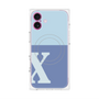 プレミアムパネル with MagSafe［ オリジナル - initial two tone - X blue ］