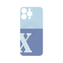 プレミアムパネル with MagSafe［ オリジナル - initial two tone - X blue ］