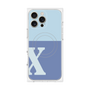 プレミアムパネル with MagSafe［ オリジナル - initial two tone - X blue ］